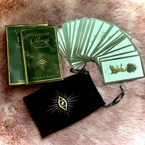 Annabelle Lewis Witches of Legend Oracle Deck with Guidebook and Velvet Bag